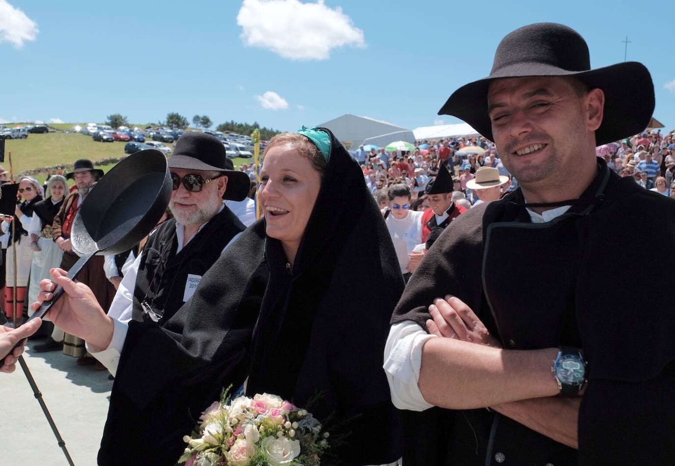 Un año más hubo boda vaqueira como manda la tradición