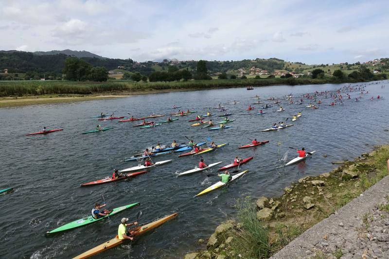 Cientos de niños tomaron parte en el Mini Sella, en el que será un aperitivo de la prueba grande que se celebrará el próximo sábado. 