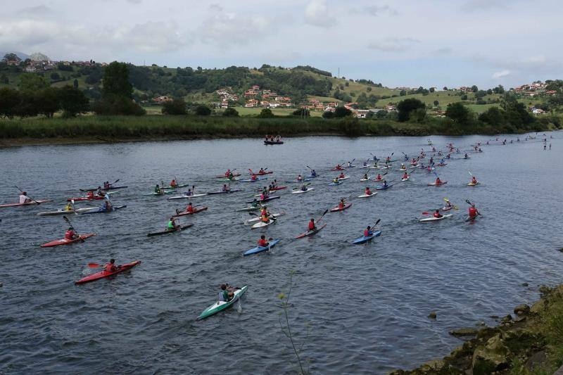 Cientos de niños tomaron parte en el Mini Sella, en el que será un aperitivo de la prueba grande que se celebrará el próximo sábado. 