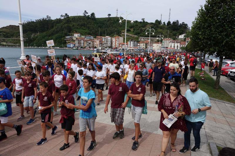 Cientos de niños tomaron parte en el Mini Sella, en el que será un aperitivo de la prueba grande que se celebrará el próximo sábado. 