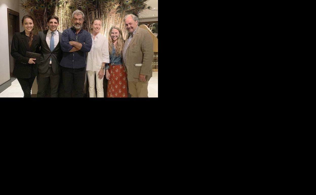 Mel Gibson de San Sebastián a Asturias