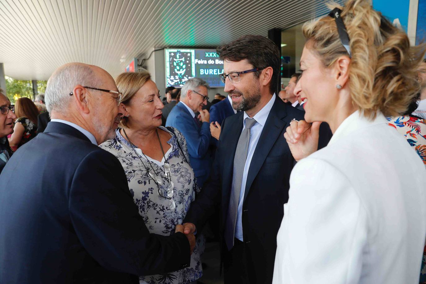 La ministra de Sanidad, Consumo y Bienestar Social, María Luisa Carcedo, ha inaugurado la 63 Feria de Muestras de Asturias, que se celebra en el recinto Luis Adaro de Gijón. Participaron en el acto, además, el presidente del Principado, Adrián Barbón; la alcaldesa de Gijón, Ana González, y el presidente de la Cámara de Comercio de Gijón, Félix Baragaño.