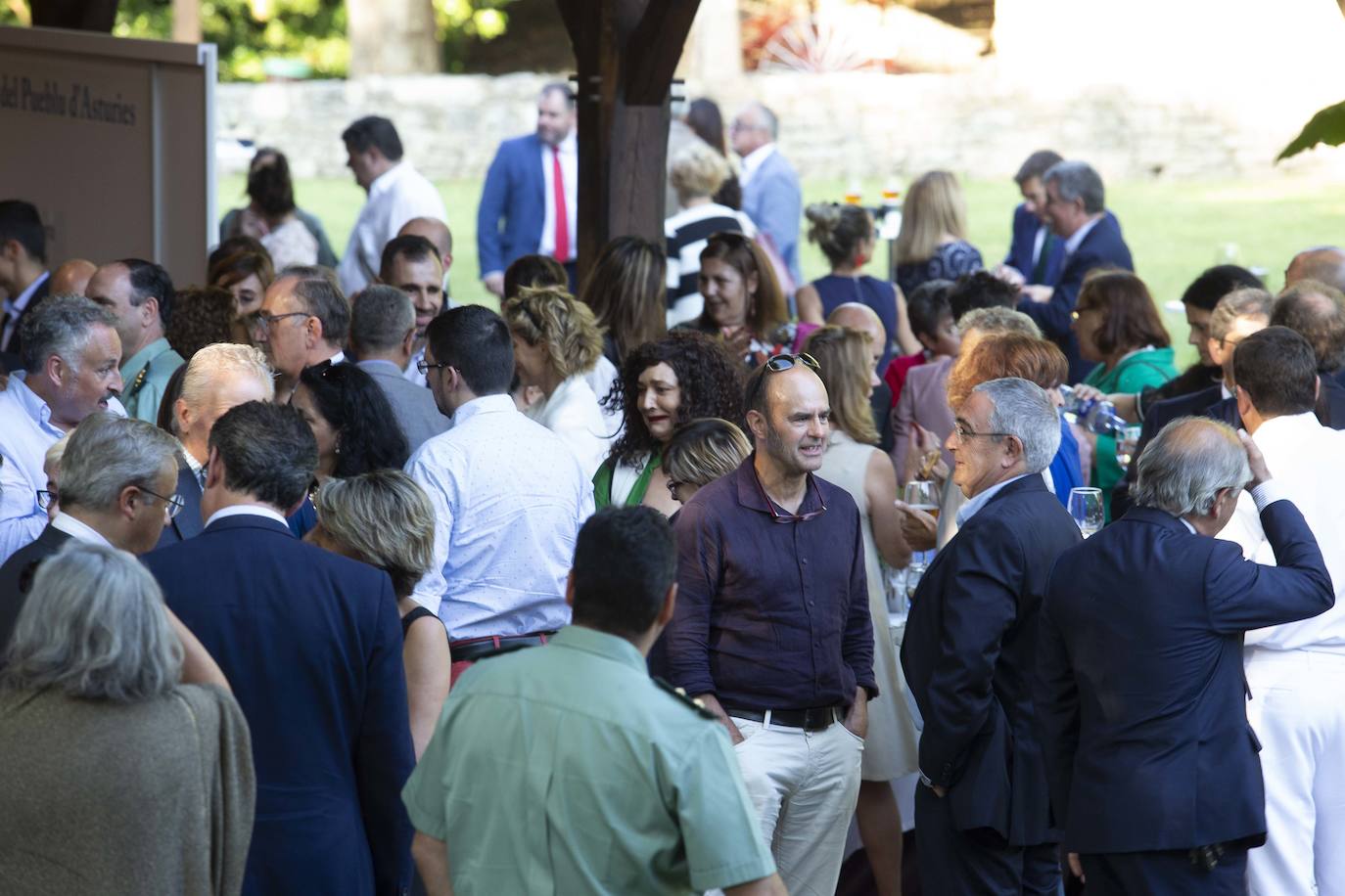 La ministra de Sanidad, Consumo y Bienestar Social, María Luisa Carcedo, ha inaugurado la 63 Feria de Muestras de Asturias, que se celebra en el recinto Luis Adaro de Gijón. Participaron en el acto, además, el presidente del Principado, Adrián Barbón; la alcaldesa de Gijón, Ana González, y el presidente de la Cámara de Comercio de Gijón, Félix Baragaño.