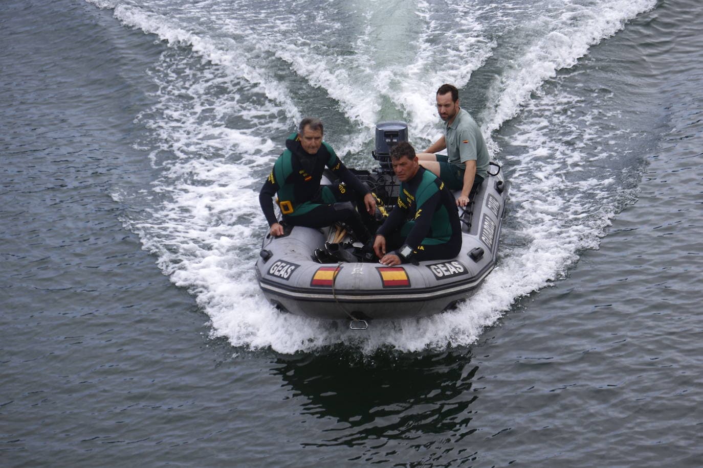 Los cuerpos de fuerza y seguridad del Estado se encargaron de que todo saliese a la perfección, con controles exhaustivos durante toda la jornada.