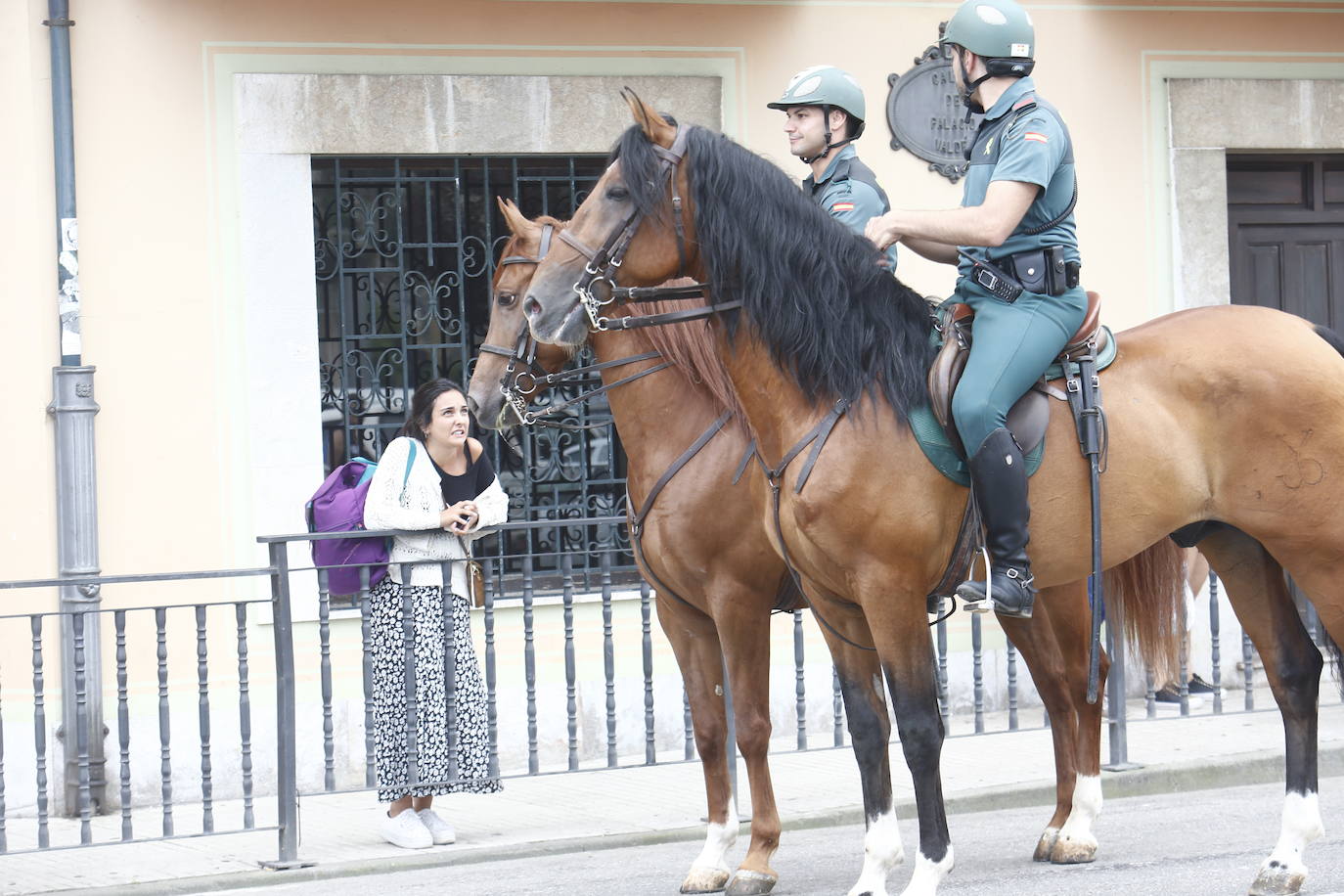 Los cuerpos de fuerza y seguridad del Estado se encargaron de que todo saliese a la perfección, con controles exhaustivos durante toda la jornada.