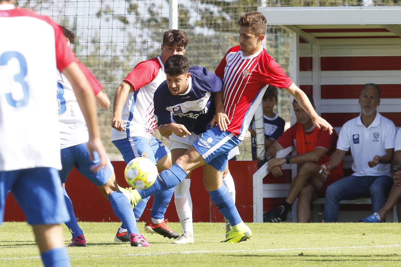 Fotos: Sporting B 3 - 1 Marino, en imágenes