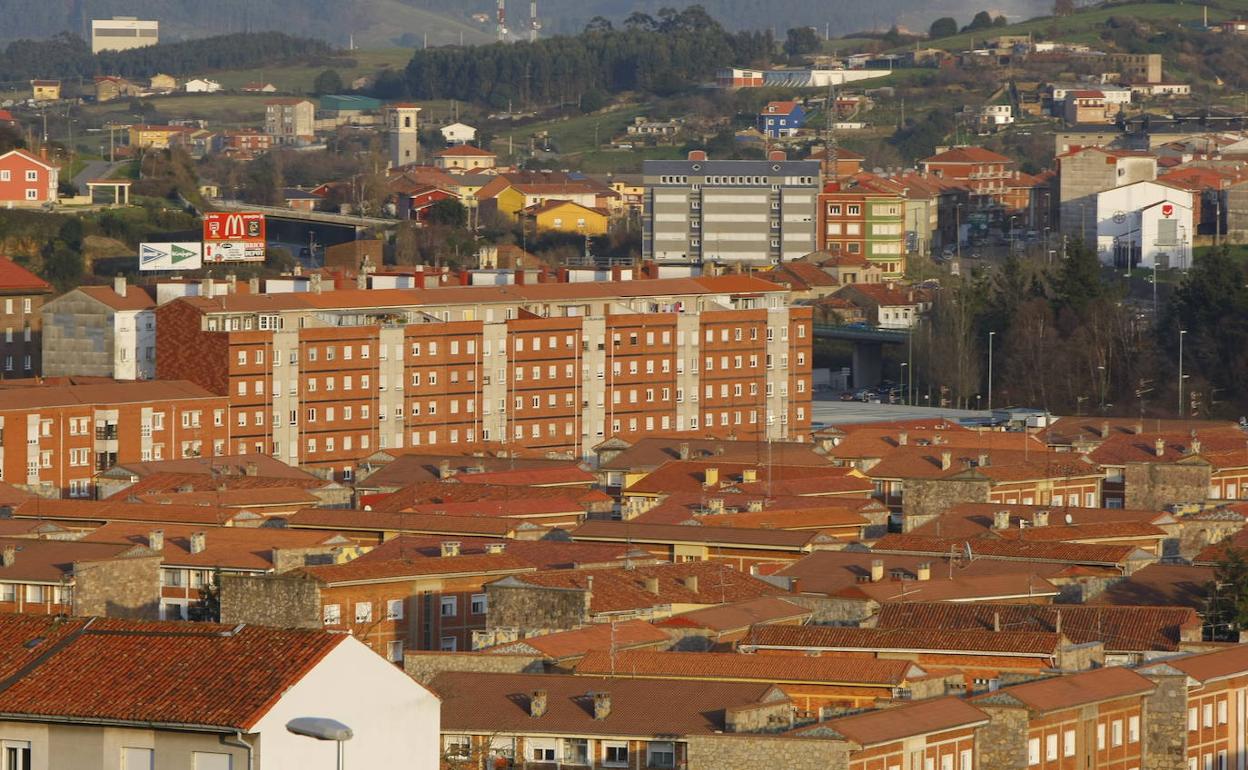 Imagen del barrio de Versalles, donde se mejorará el alumbrado público. 