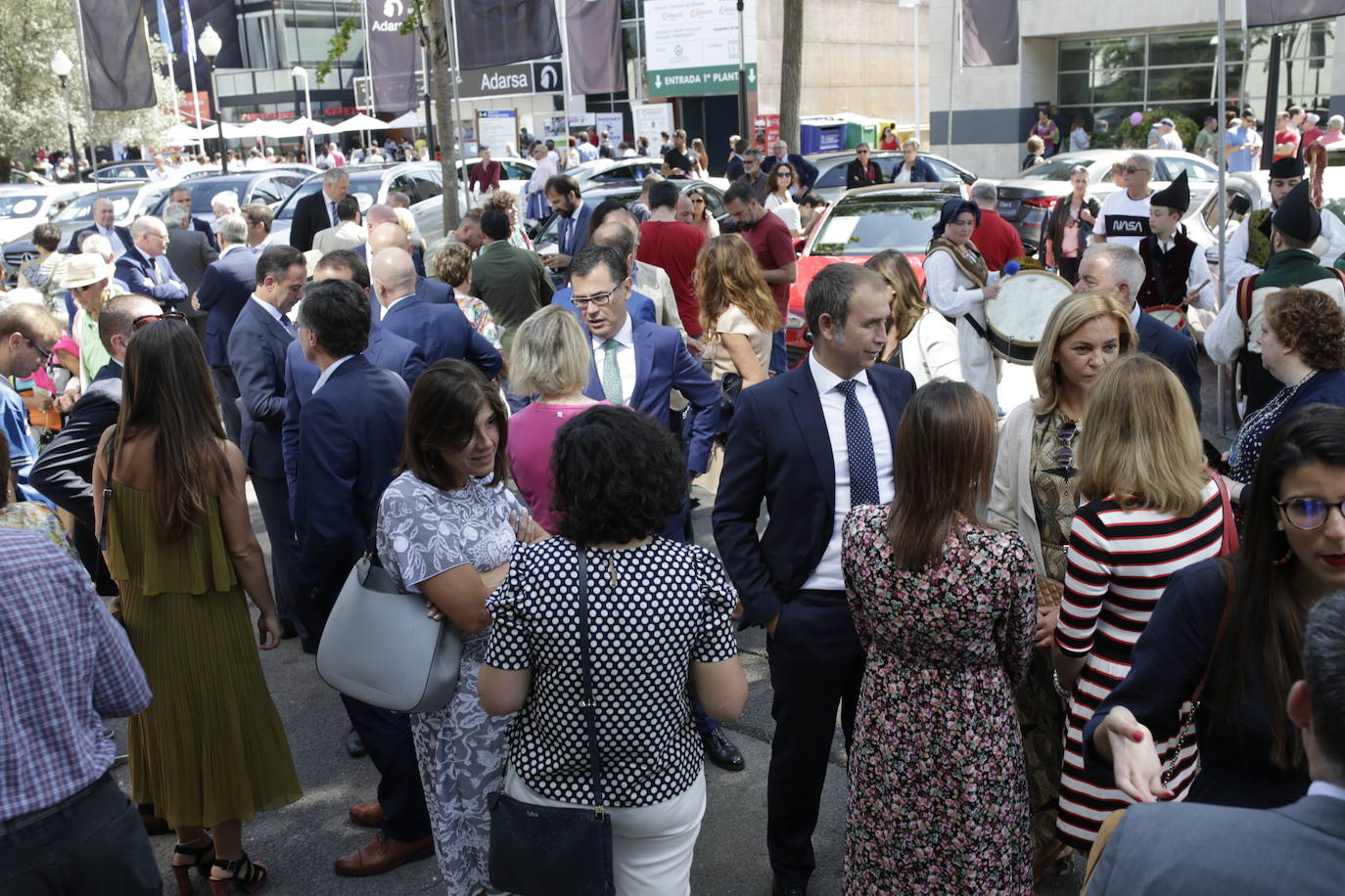La Feria de Muestras de Asturias ha registrado una gran afluencia de público este martes, día del Banco SabadellHerrero, cuyo pabellón, dedicado a la minería asturiana, constituye uno de los atractivos del certamen.
