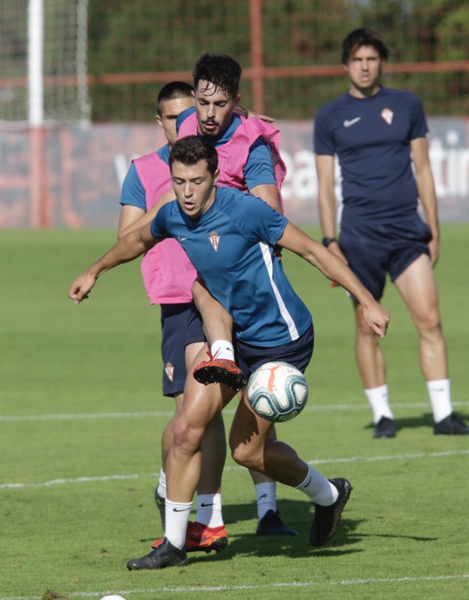 Fotos: Entrenamiento del Sporting (13/08/19)