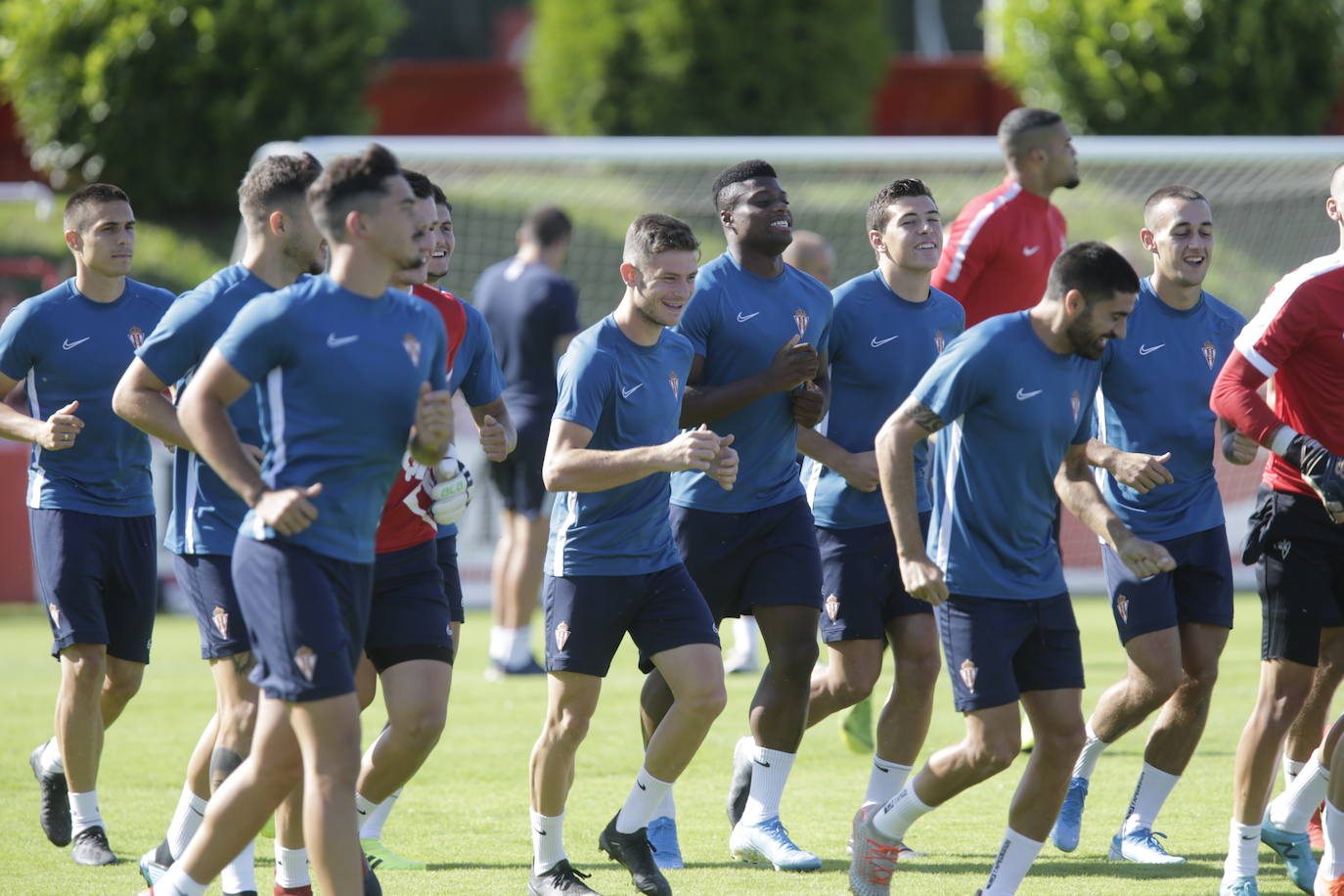 Fotos: Entrenamiento del Sporting (13/08/19)