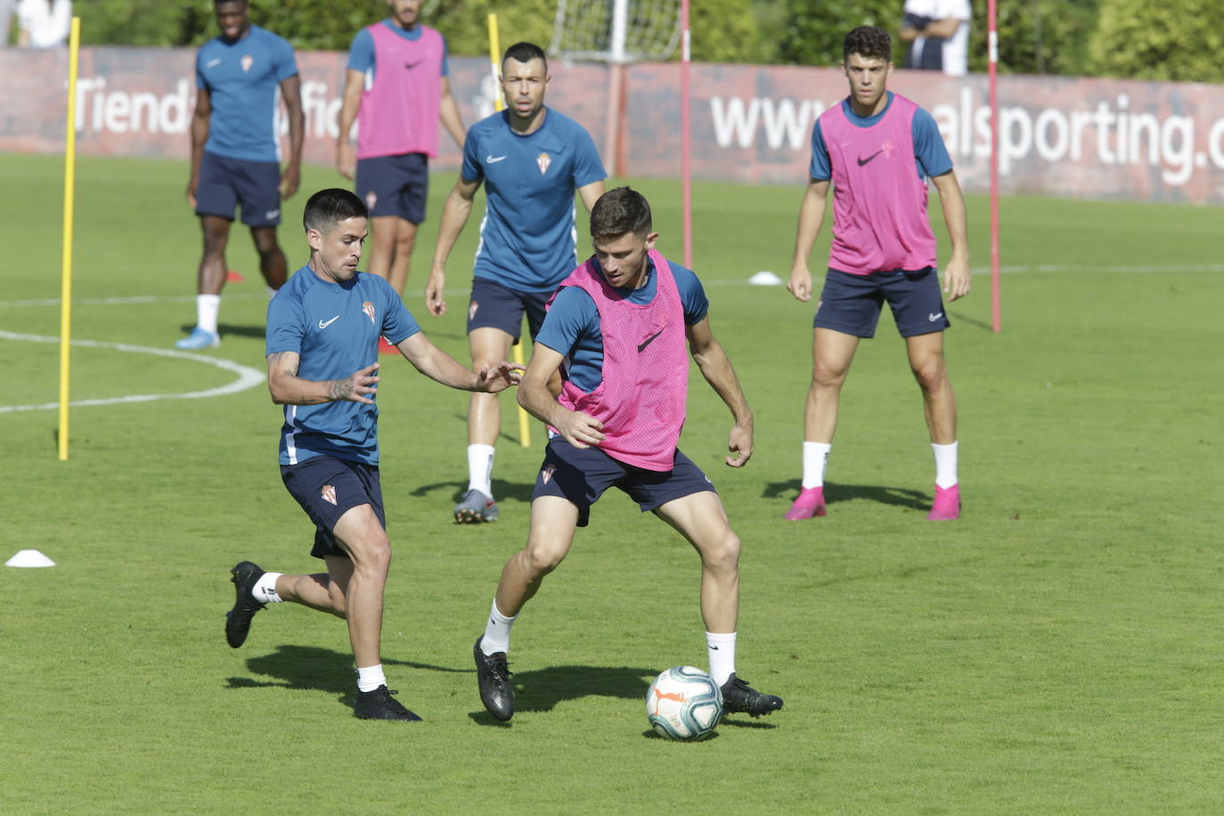 Fotos: Entrenamiento del Sporting (13/08/19)