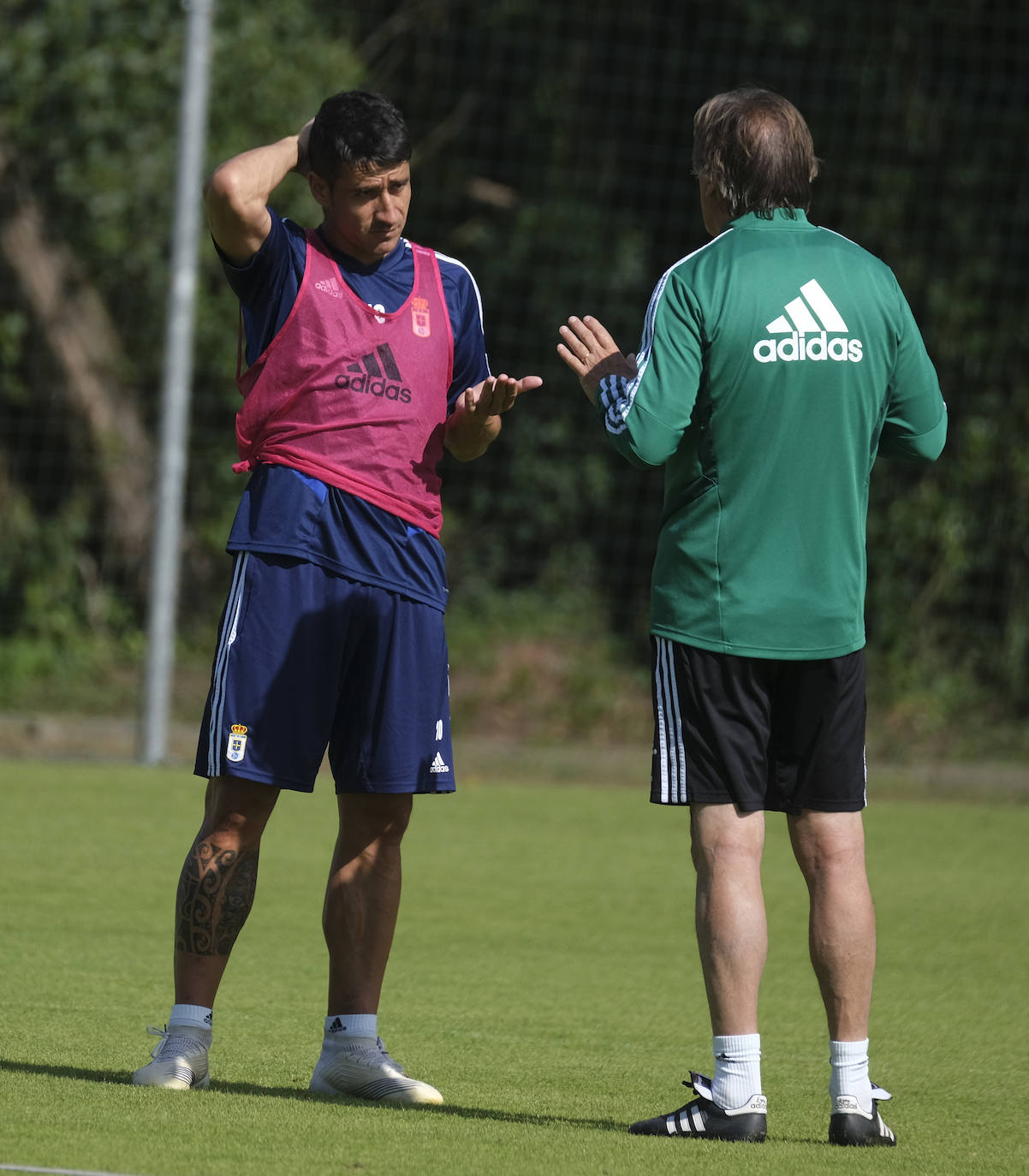 Fotos: Entrenamiento del Real Oviedo del 14 de agosto de 2019