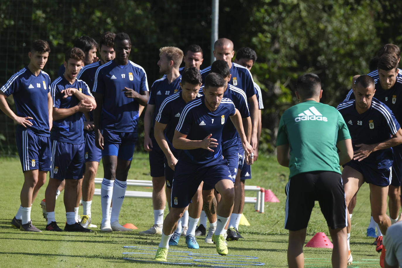 Fotos: Entrenamiento del Real Oviedo del 14 de agosto de 2019