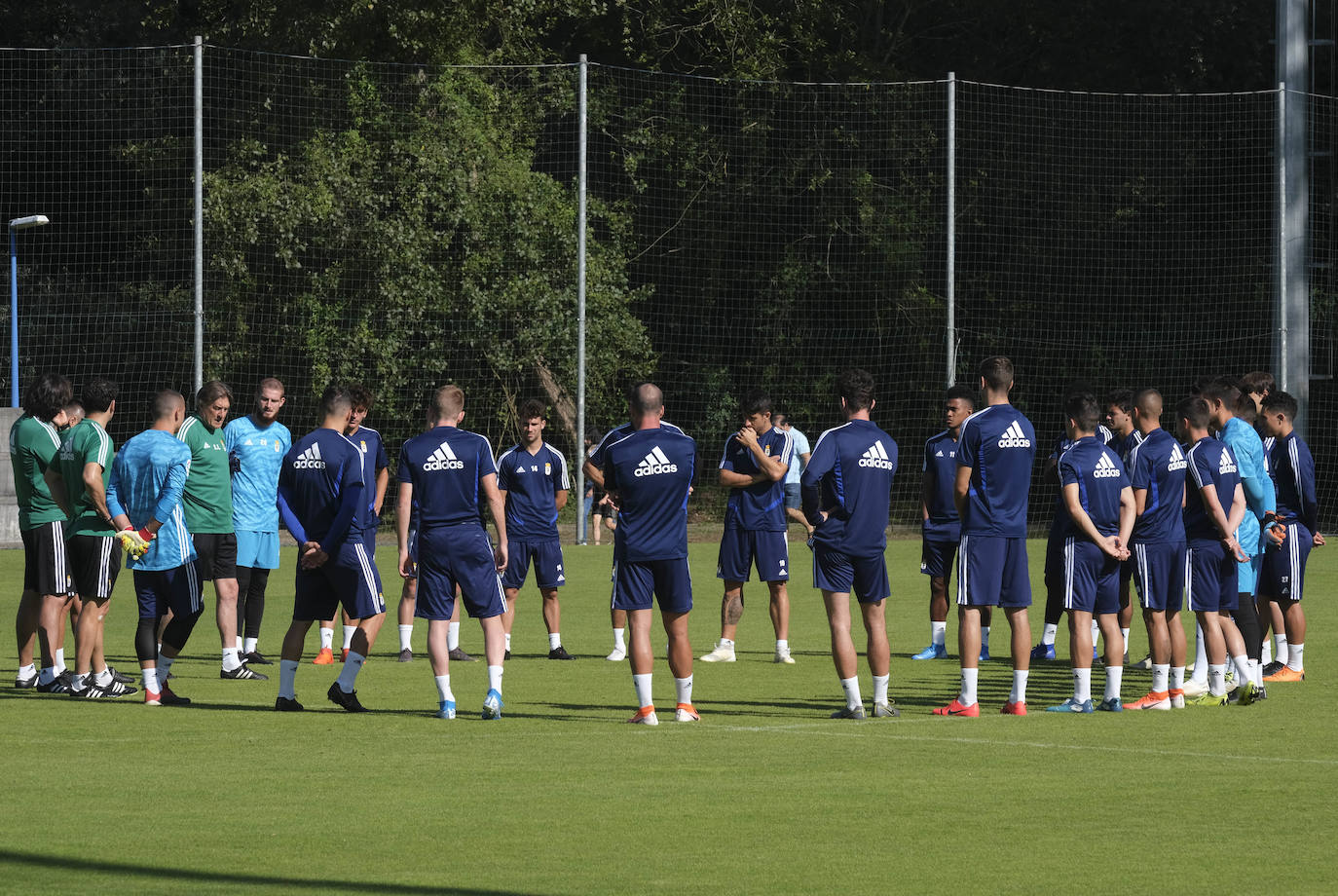 Fotos: Entrenamiento del Real Oviedo del 14 de agosto de 2019