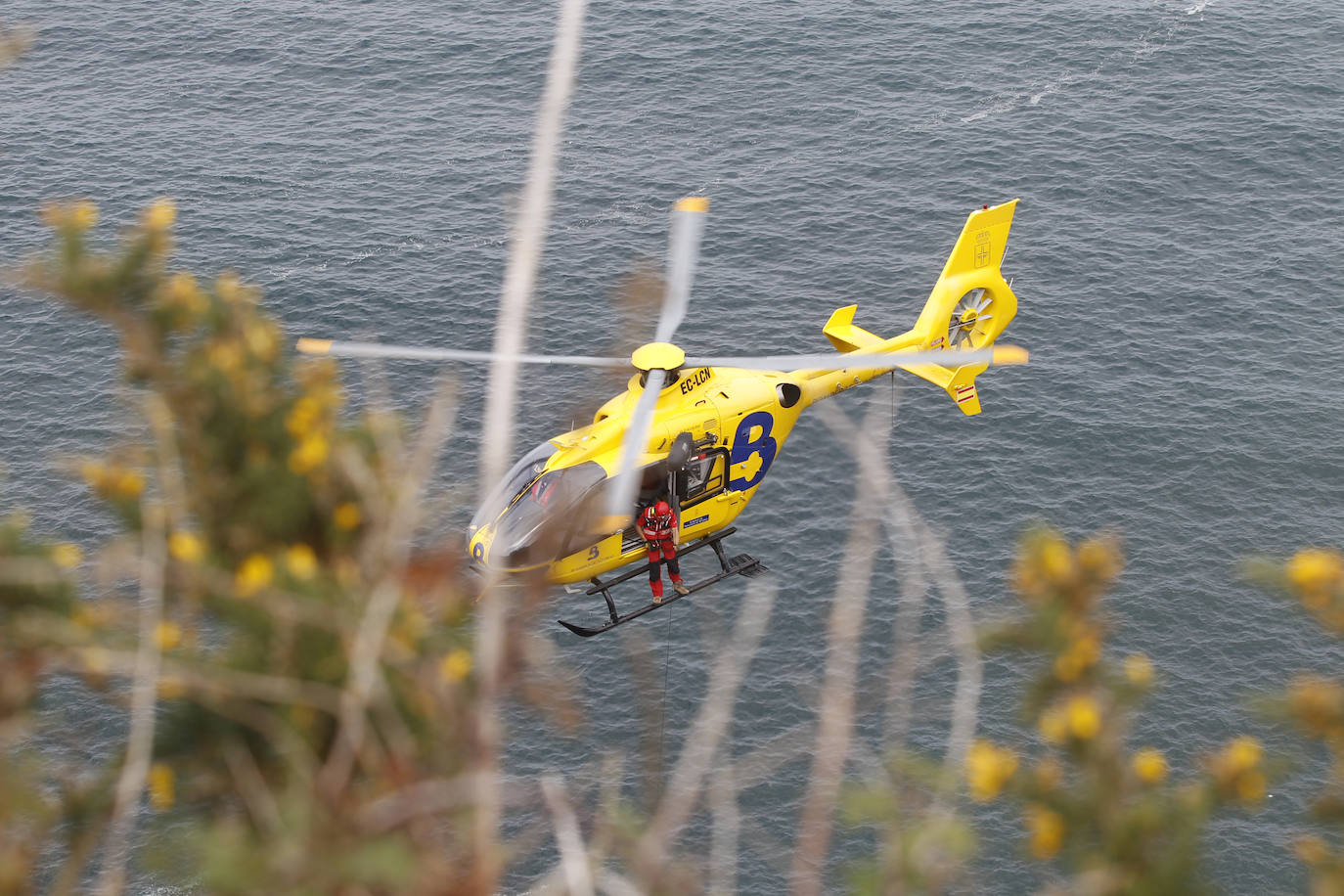 El cadáver del hombre de 38 años de Nuevo Roces, desaparecido desde hace una semana, fue encontrado este jueves en un acantilado junto a la Colina del Cuervo.
