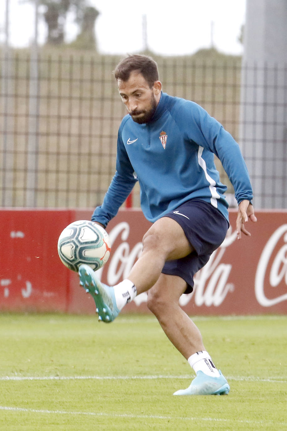 Fotos: Entrenamiento del Sporting (19/08/2019)