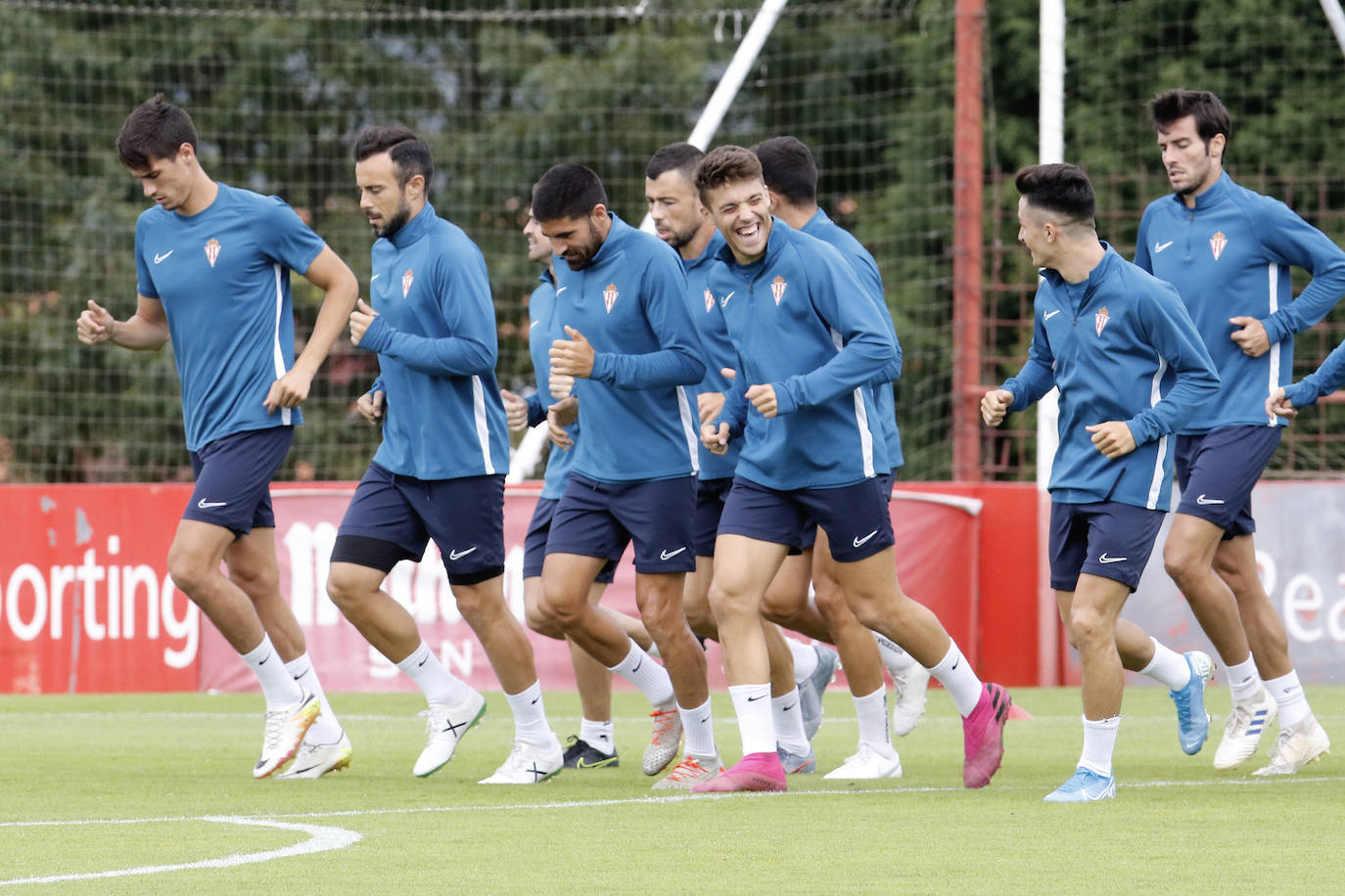 Fotos: Entrenamiento del Sporting (19/08/2019)