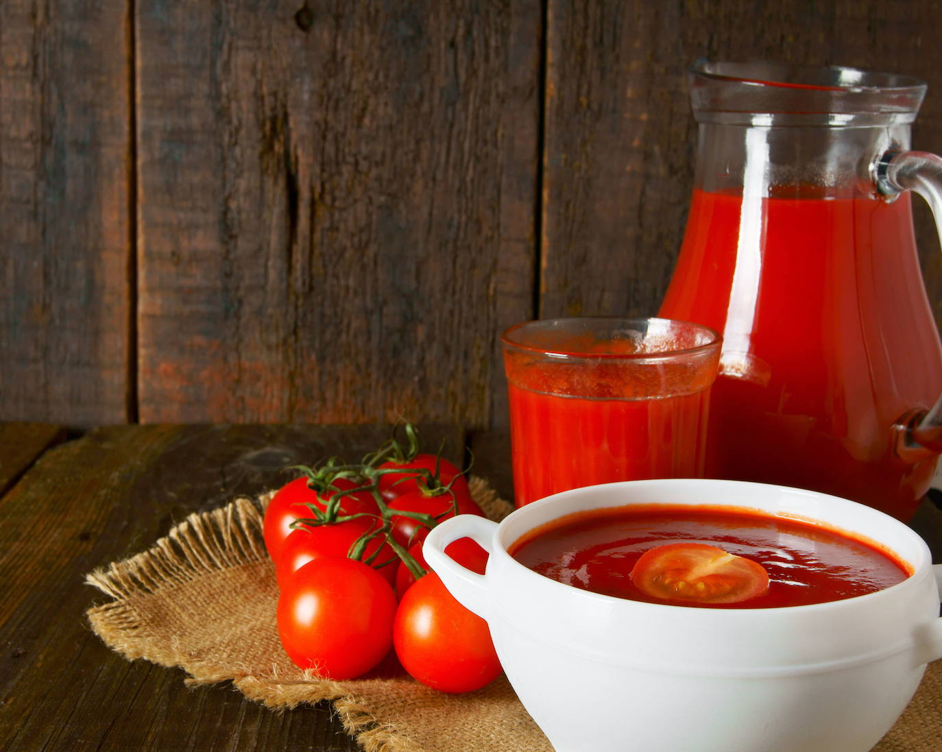 Receta rápida para hacer gazpacho andaluz 