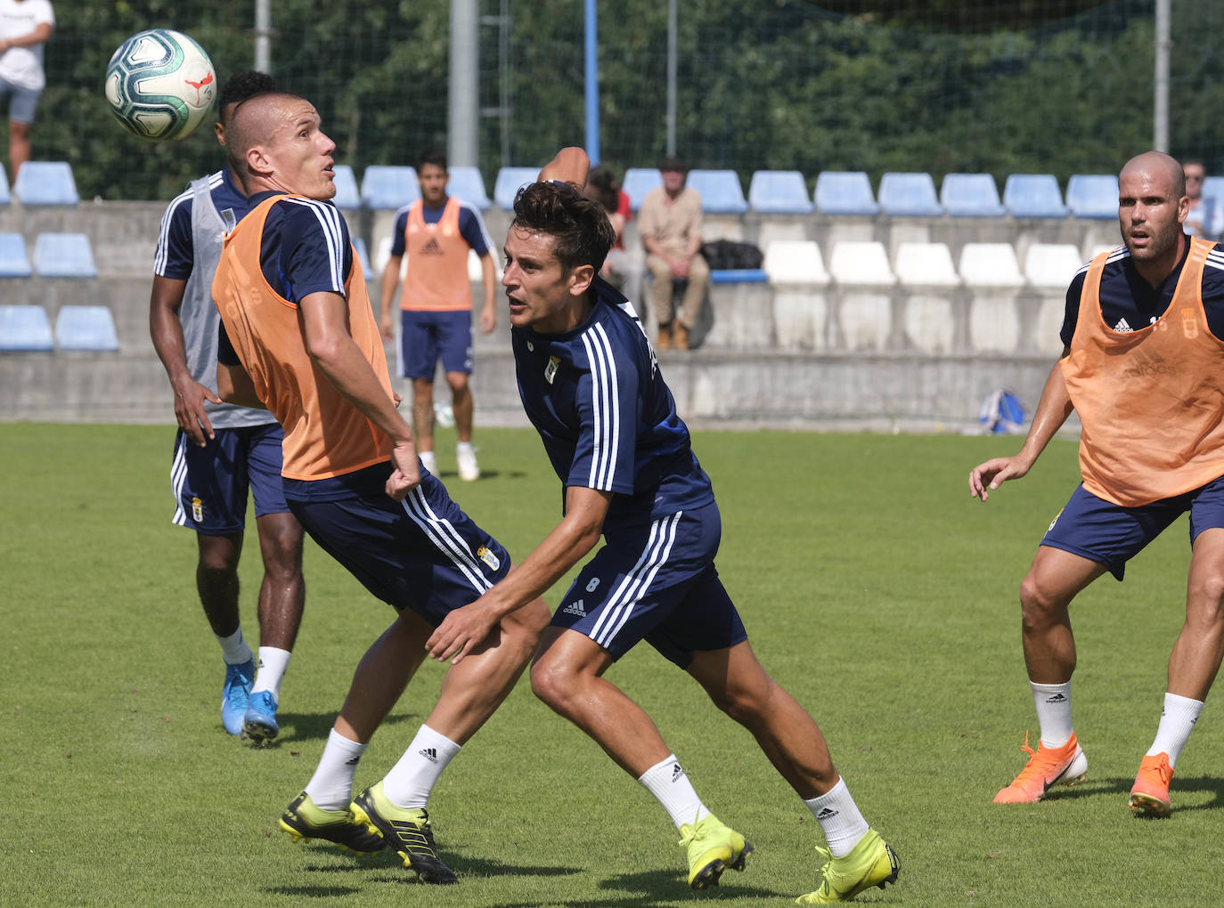 Fotos: Entrenamiento del Real Oviedo (21-08-2019)