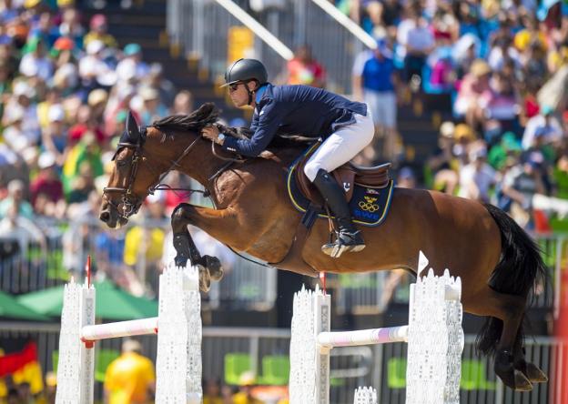 Peder Fredricson, actual campeón de Europa, competirá en el Hípico de Gijón. 