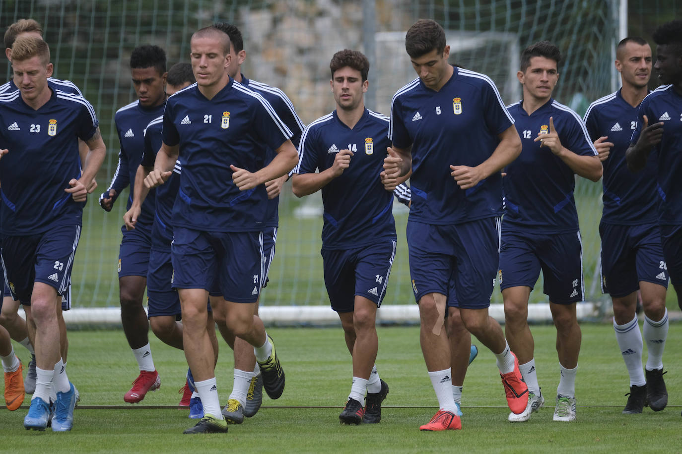 Fotos: Entrenamiento del Real Oviedo (28/08/2019)