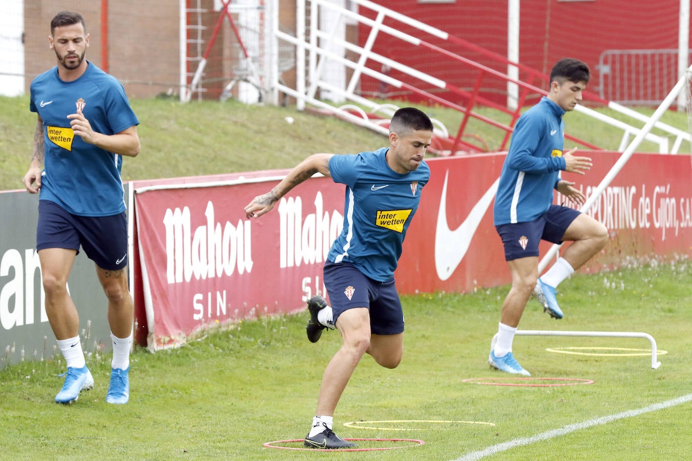 Fotos: Entrenamiento del Sporting (28/08/2019)