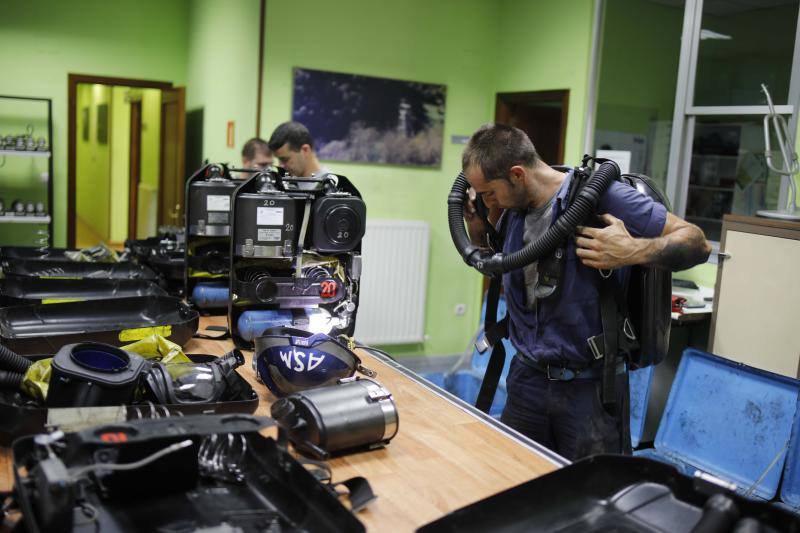 Pese al fin de la minería de carbón, el cuerpo de élite seguirá existiendo para formar a fuerzas de seguridad y acometer tareas de mantenimiento. 