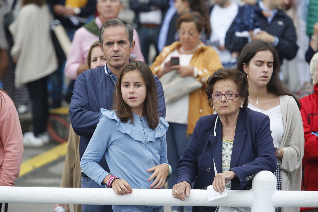 El hipódromo de Las Mestas acogió este domingo las últimas pruebas del CSIO Gijón 2019.