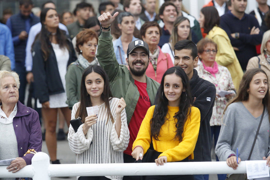 El hipódromo de Las Mestas acogió este domingo las últimas pruebas del CSIO Gijón 2019.