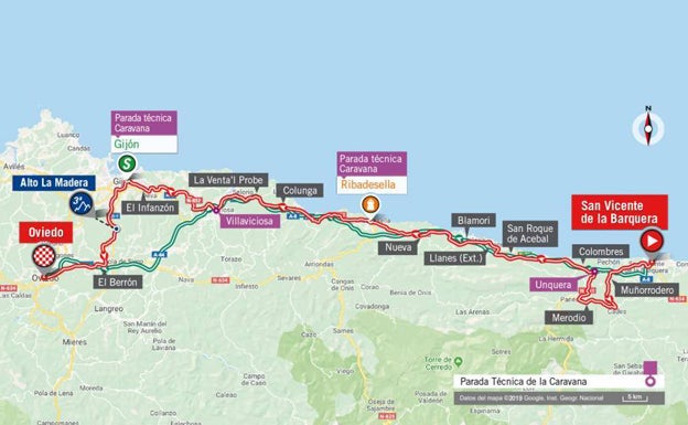 Vuelta a España - Etapa 14: San Vicente de la Barquera - Oviedo