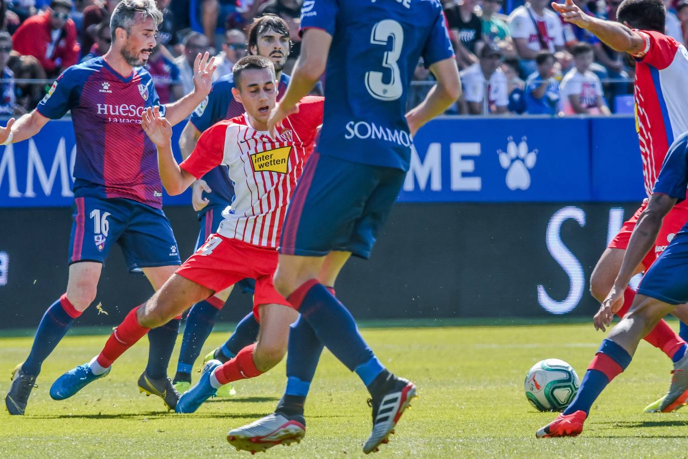 Fotos: Huesca - Sporting, en imágenes