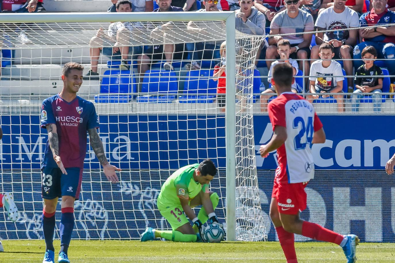 Fotos: Huesca - Sporting, en imágenes