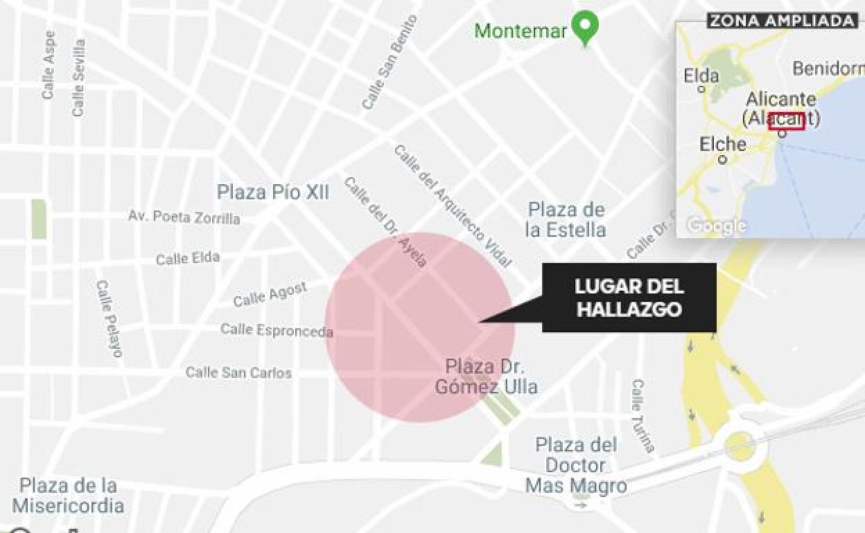 Hallan el cadáver de un recién nacido en un contenedor de basura en Alicante