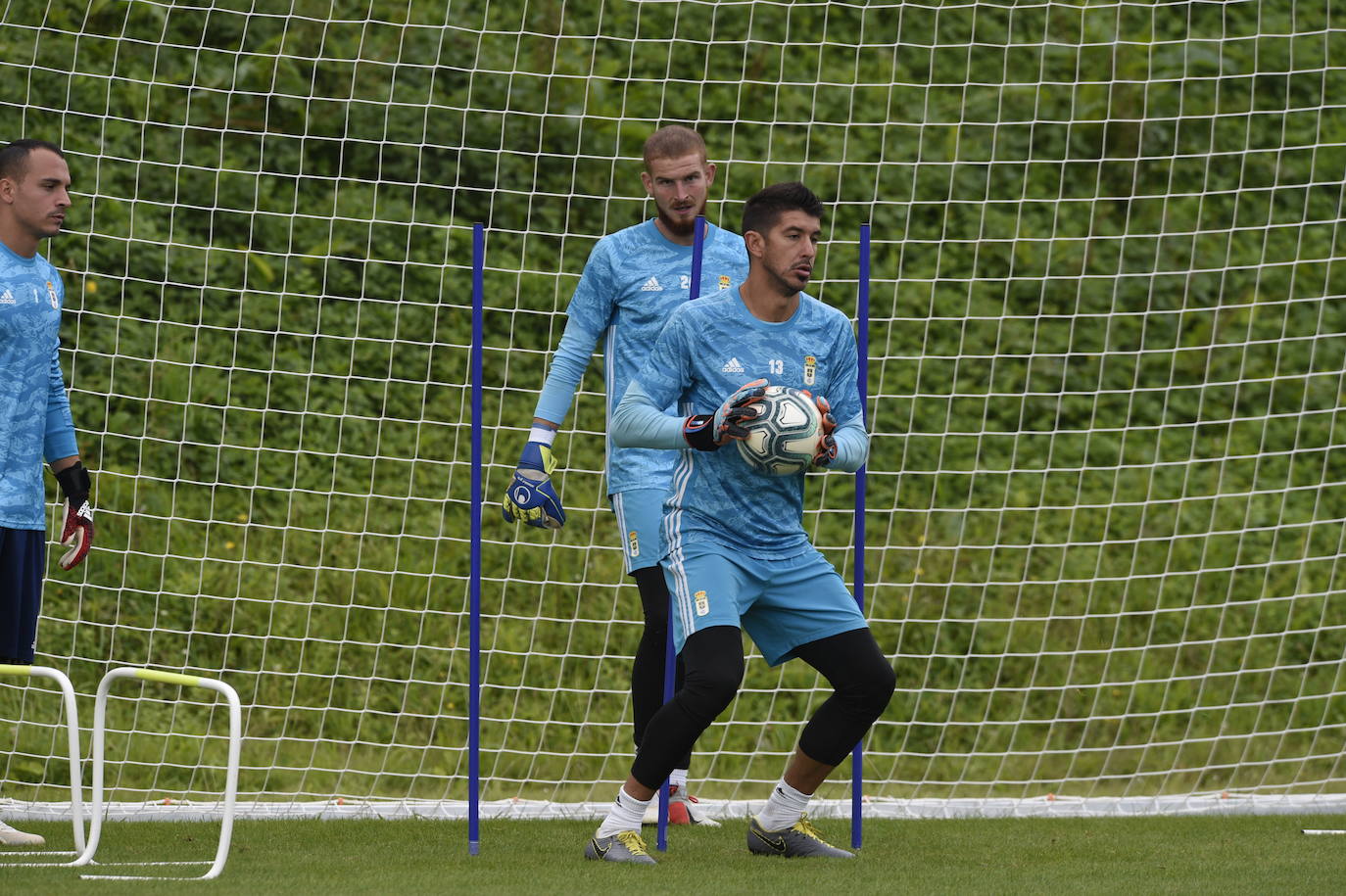 Entrenamiento del Real Oviedo (11/09/2019).