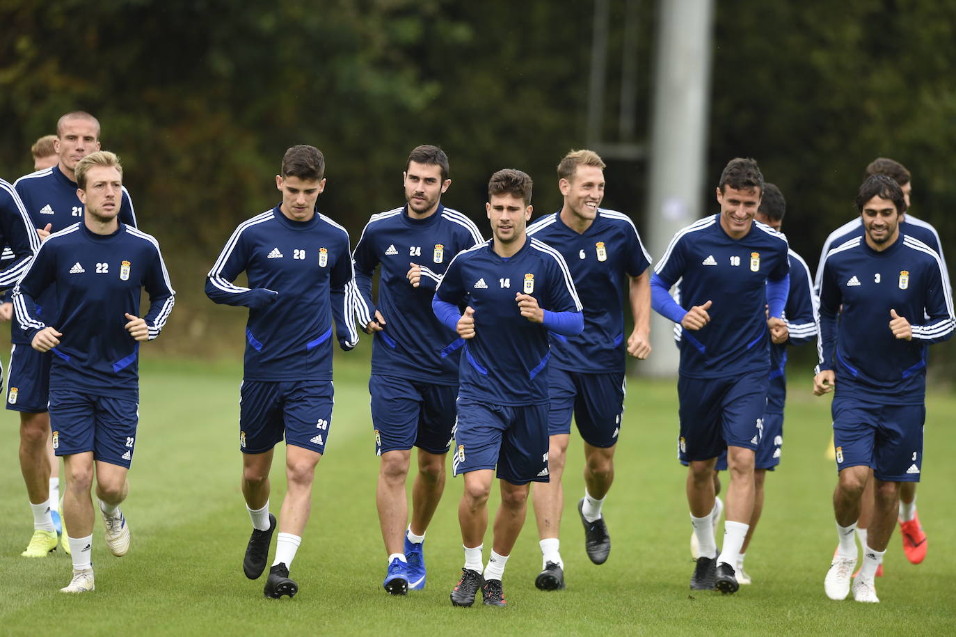 Entrenamiento del Real Oviedo (11/09/2019).