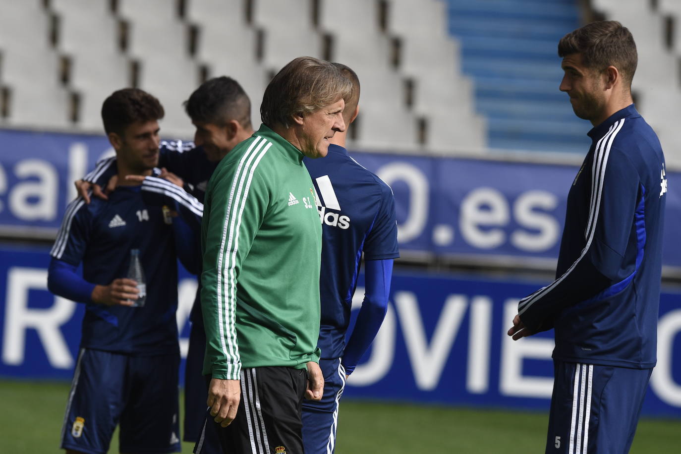 Entrenamiento del Real Oviedo (12/09/2019).