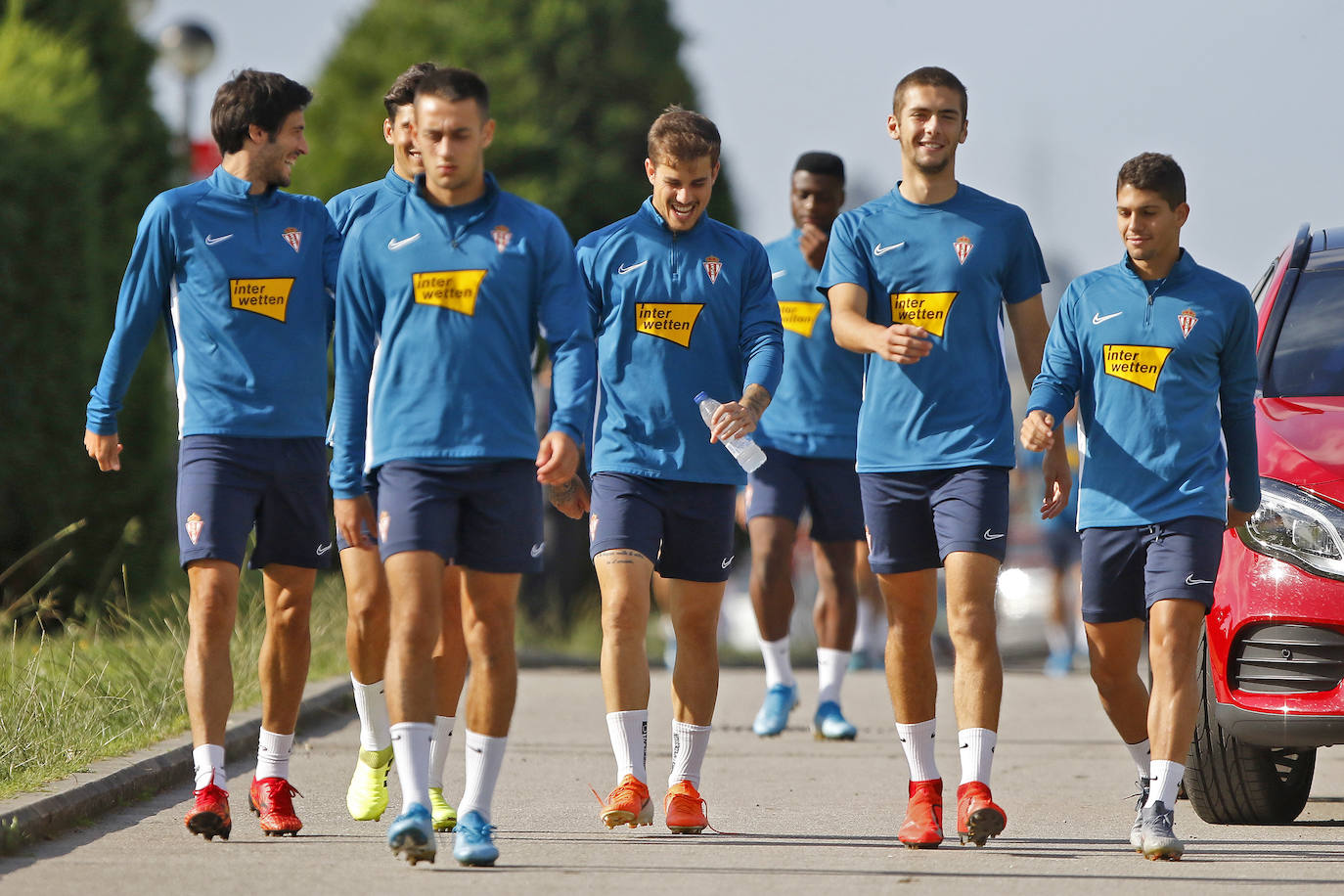 Fotos: Entrenamiento del Sporting (13-09-2019)