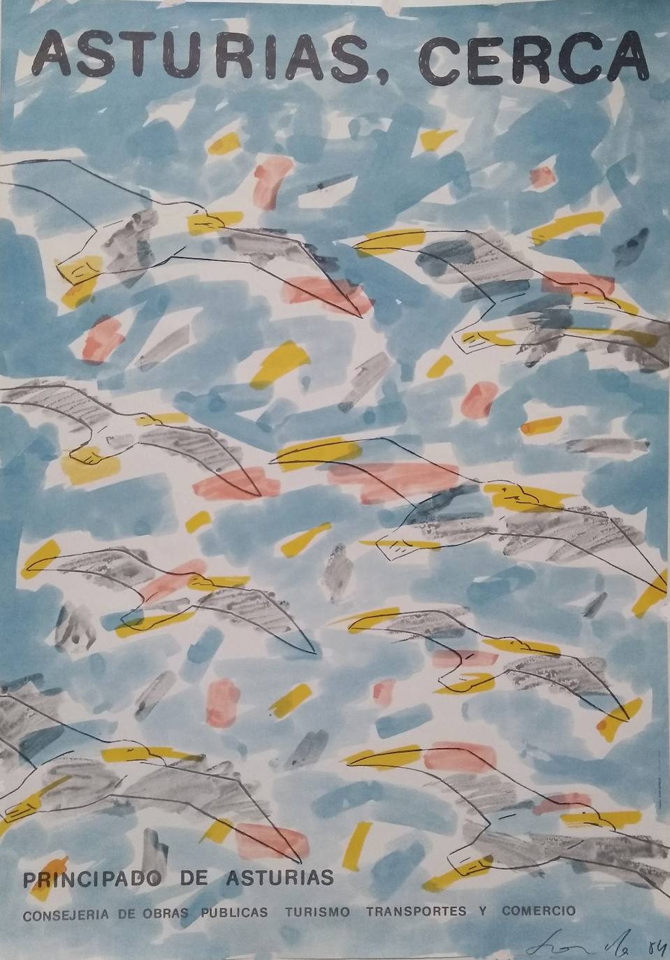 El Museo del Pueblo de Asturias custodia carteles promocionales de Asturias datados entre 1929 y 1984 