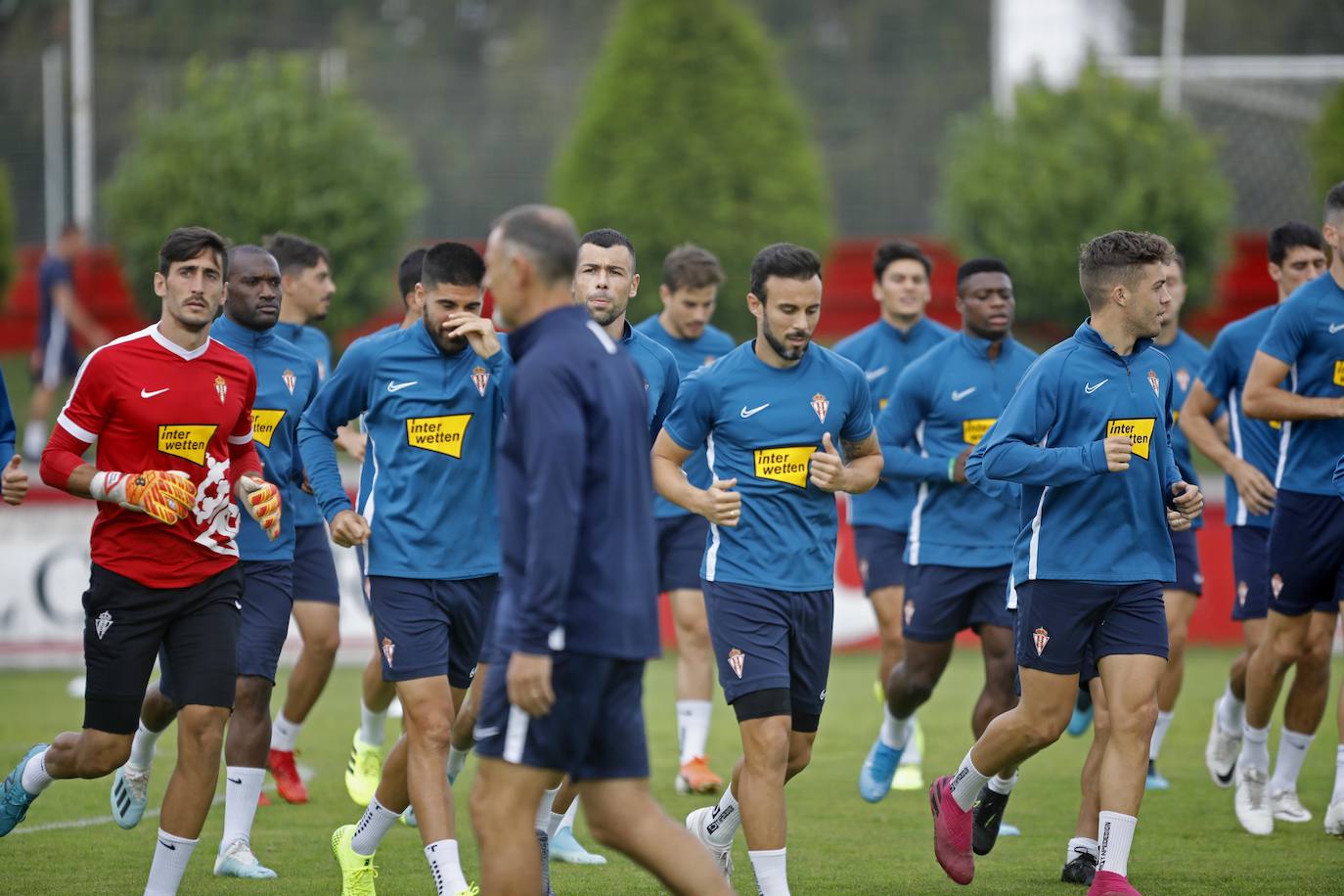 Fotos: Entrenamiento del Sporting (16-09)