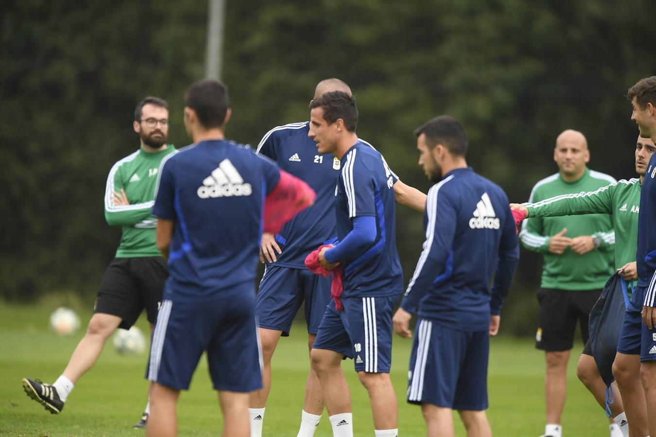 La derrota del equipo azulón ante el Elche provocó la destitución de Sergio Egea. Rozada, hasta ayer entrenador del filial, se hace cargo del primer equipo. 