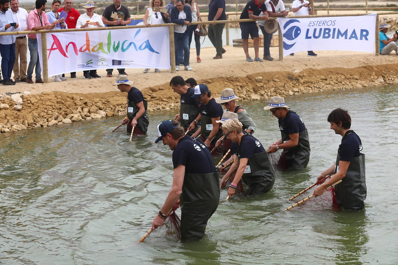 Despesques 2019 ha reunido en los esteros de Lubimar, en Barbate, a más de ochenta cocineros de primer nivel, tanto de España como del extranjero