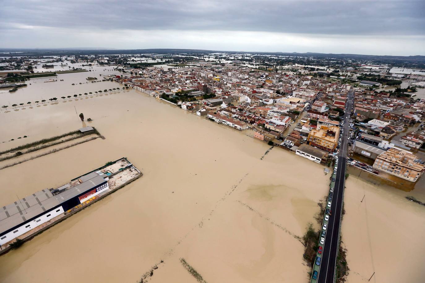 Comunidad Valenciana y Murcia han sido los puntos más afectados por la gota fría.