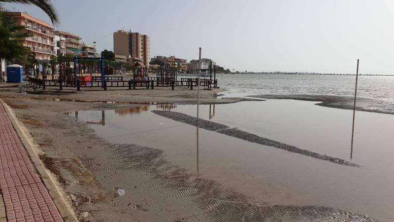 Comunidad Valenciana y Murcia han sido los puntos más afectados por la gota fría.