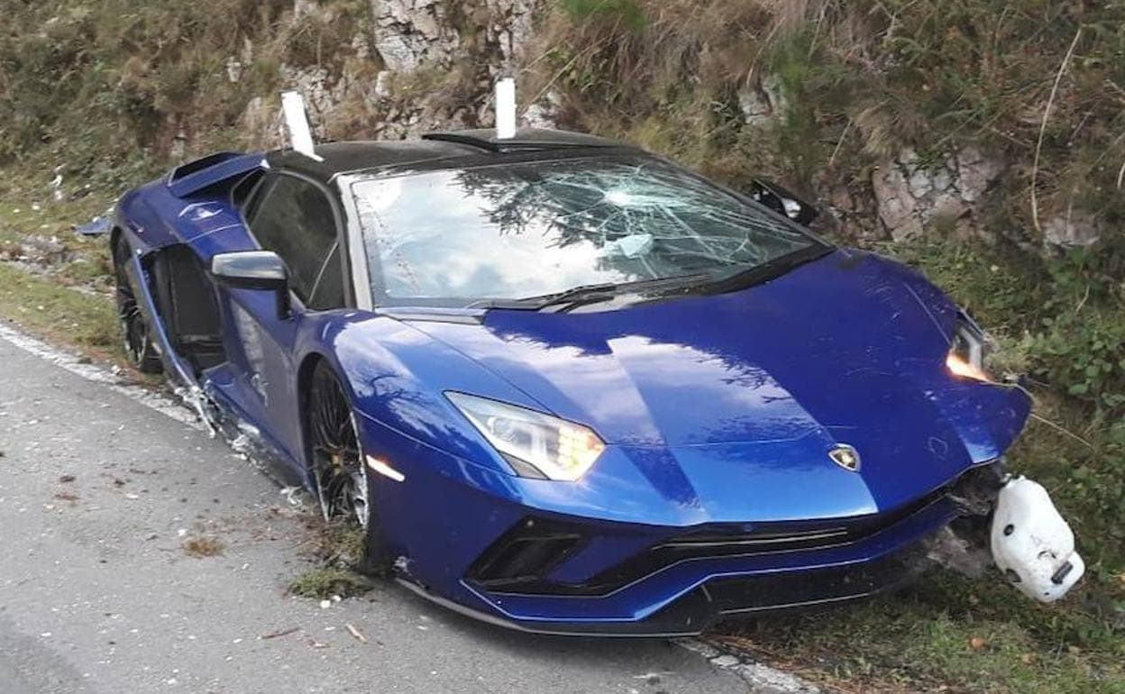 Herido tras estrellarse con su Lamborghini en el Fitu | El Comercio: Diario  de Asturias