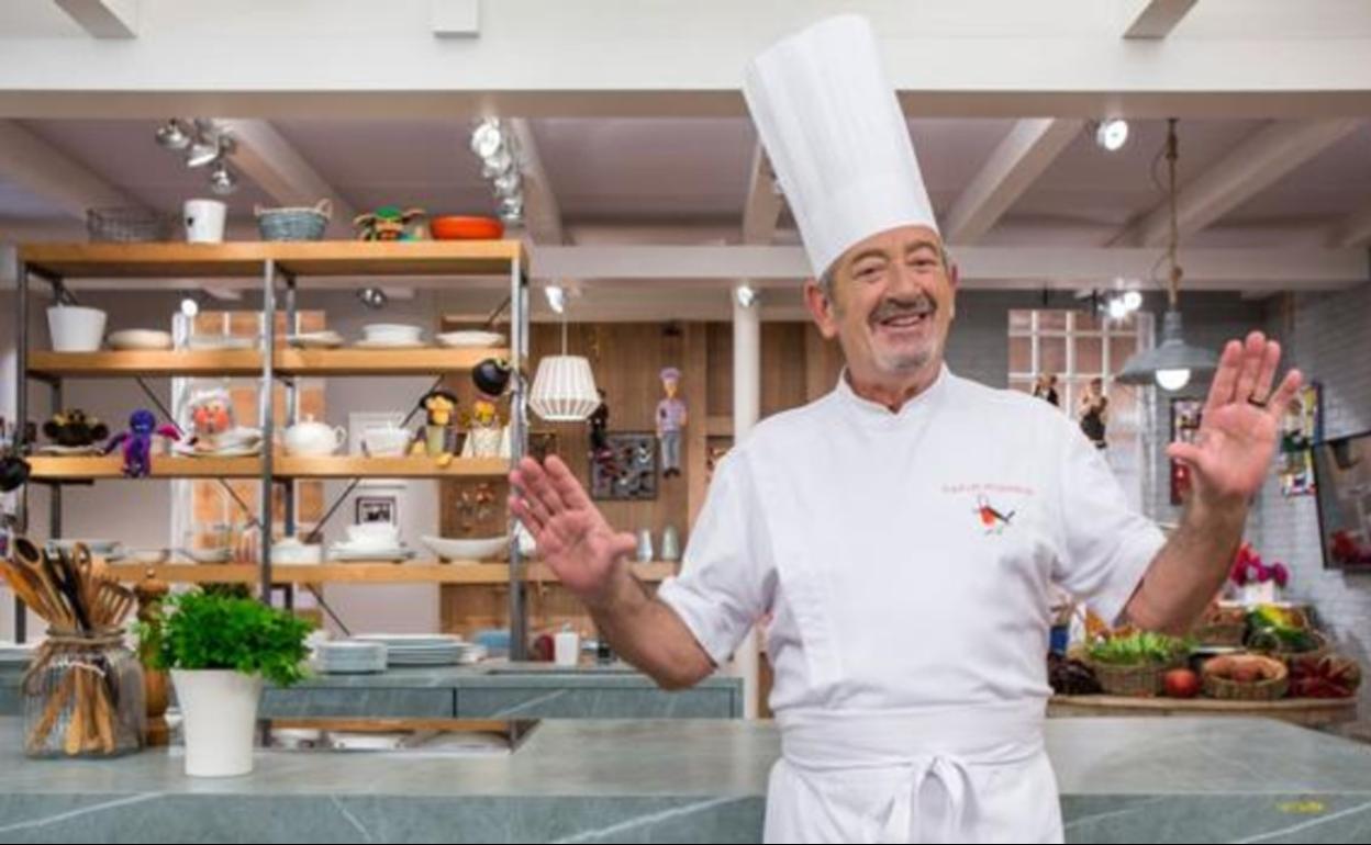 Karlos Arguiñano, cocinero. 