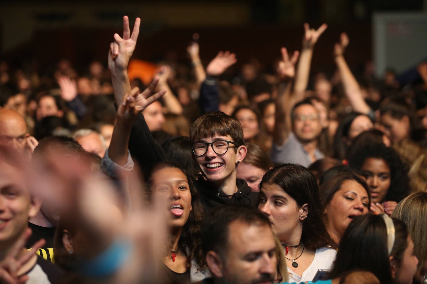 La cantante actuó en el escenario de la Losa ante un público totalmente entregado. 