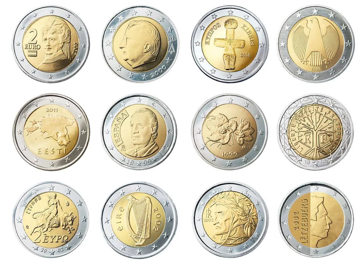 Hay monedas que valen mucho más del número que llevan impreso y el caso de las monedas de 2 euros está causando furor entre los coleccionistas... y entre los que no lo son.