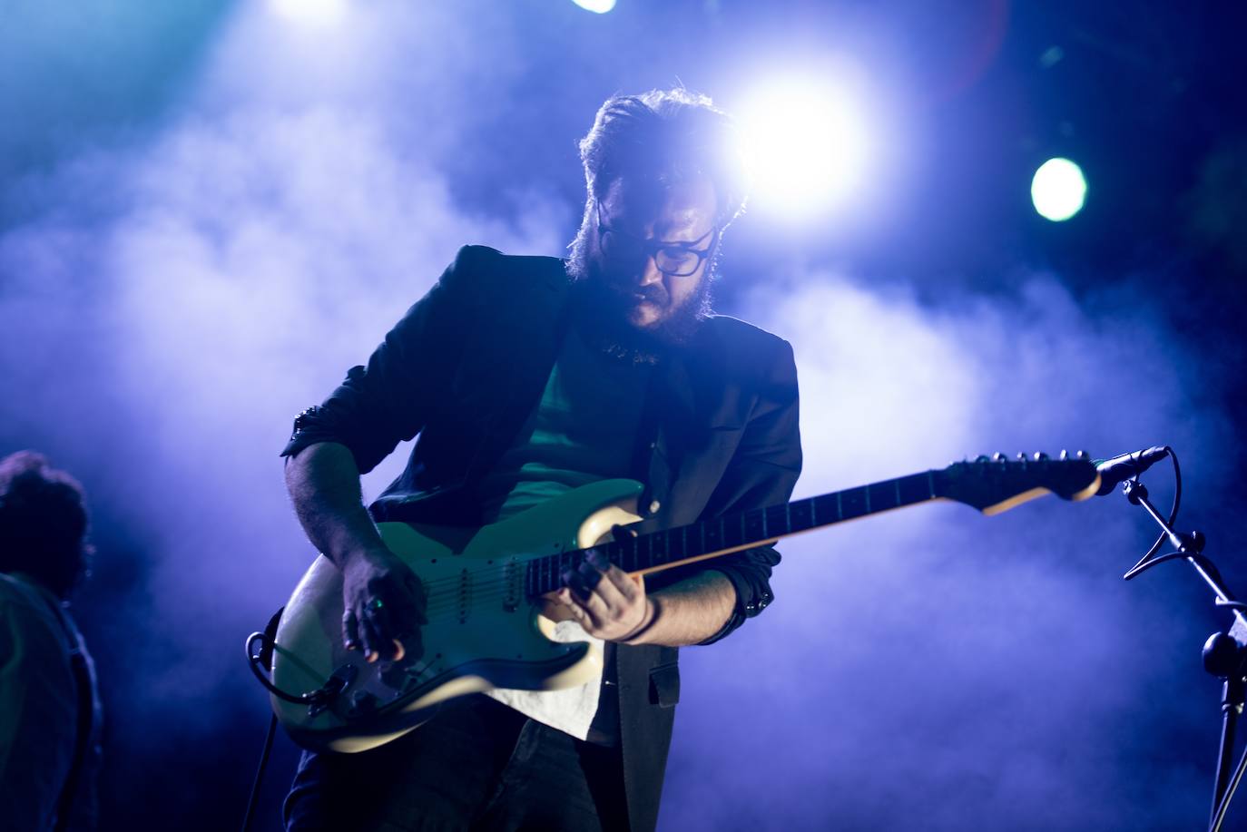 El grupo fue una de las atracciones musicales de este martes en los conciertos de San Mateo .