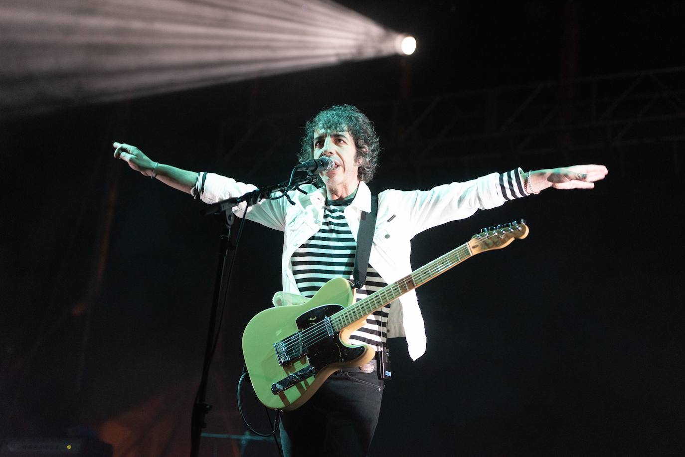 El grupo fue una de las atracciones musicales de este martes en los conciertos de San Mateo .