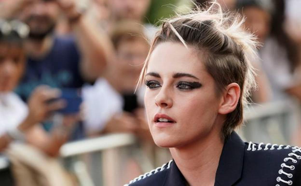 Kristen Stewart, en la presentación de 'Seberg' en el Festival de San Sebastián. 